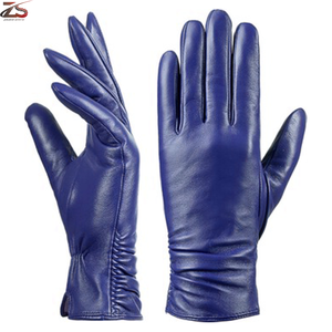 Gants d'habillage en cuir Logo personnalisé Gants de robe en cuir durables et résistants pour femmes du Pakistan - Product Image 5