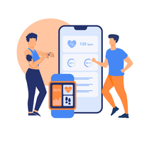 Aplicación de fitness y salud lista para usar con función personalizada disponible para la venta por exportadores indios