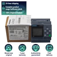 Módulo Lógico Siemens 6ED1052-1CC08-0BA2 LOGO! 8.4 24CE 6ED10521CC080BA2, 100% Nuevo y Original, 24V CC, 8DI, 4DO, Relé Inteligente PLC
