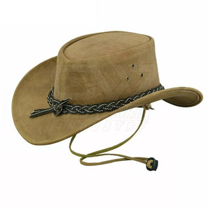 Sombrero de cuero ligero para mujer con estilo personalizado y ajuste cómodo para sombreros de cuero de uso diario - Product Image 2