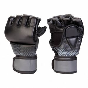 Gants de MMA en cuir de nouvelle conception, couleur jaune et noir, vente en gros, vêtements de sport actifs, durables, respirants, services OEM, gants de MMA pour hommes - Product Image 4