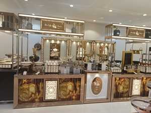 Comptoir Chaat étal de Chaat cuisine de rue indienne magasin Chaat Menu de Chaat Comptoir Pani puri Comptoir de Puri de Bhel Comptoir Papri - Product Image 5