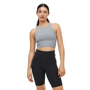 Custom Logo Women <b>Sports</b> <b>Bra</b> Seamless Wireless Padded Yoga Gym Fitness <b>Bra</b> Manufacturer Activewear Wholesale Supply - Product Image 2