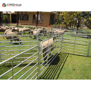 重型可移动定制钢制家畜牛马围栏、马场围栏、庭院围栏板和大门、镀锌围栏 - Product Image 6