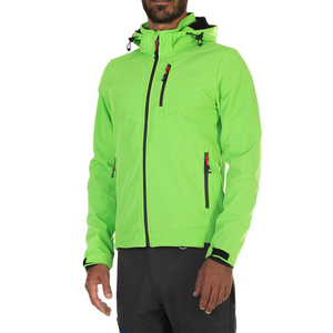 Chaqueta Softshell Resistente para Hombre, Logotipo Personalizado, Impermeable, Transpirable, para Senderismo, Trekking, Invierno, Cuello Alto de Lona - Product Image 1