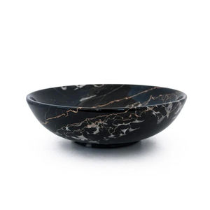 Cuenco de piedra natural de primera calidad, exquisito mármol blanco hecho a mano, Hogar Moderno, cocina, centro de mesa decorativo, bodas ecológicas - Product Image 6