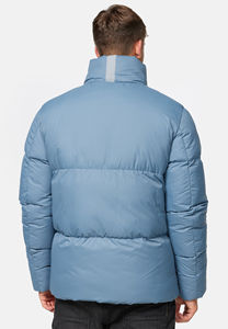 Veste en duvet pour hommes personnalisée de haute qualité manteaux en duvet de canard épais et chaud à capuche noir hiver grande taille coupe-vent veste bouffante pour hommes 2025 - Product Image 2