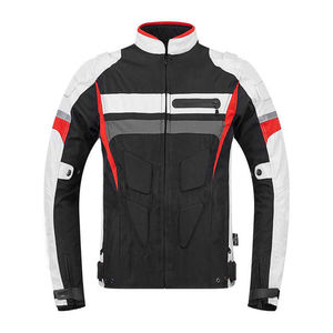 Chaqueta de Motociclista Acolchada Personalizada de Moda Urbana 2026, Chaqueta de Cordura con Cremallera Textil para Hombre - Product Image 4