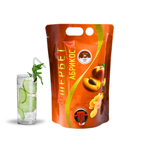 ถุงบรรจุน้ำผลไม้เกรดอาหารพร้อมวาล์วและหูหิ้วสำหรับบรรจุเครื่องดื่มขนาด 2 ลิตร-4 ลิตร เช่น วอดก้า เบียร์ กาแฟ ชา  พิมพ์กราเวียร์ - Product Image 2