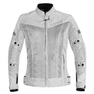 Blouson Moto Homme Homologué CE Col Montant Logo Avant Imperméable Respirant Anti-chute Course Voyage Rallye Motif Été - Product Image 1