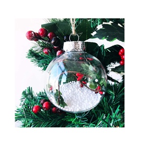 Bola decorativa colgante de Navidad para el hogar, bola decorativa de alta calidad para decoración de fiesta, diseño fresco - Product Image 1