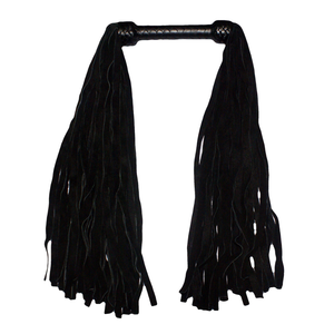 Mango ergonómico Sensual Flogger Whip Soft Suede Tassels Lazo de muñeca diseñado para golpear suavemente Teasing Foreplay Horse Product - Product Image 1