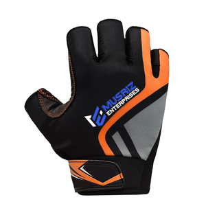 Wholesale Customized Logo Neoprene Half-Finger Gym Gloves Unisex Quality Fitness Gear for <b>Weight</b> Lifting Men's Leather Style - Product Image 5