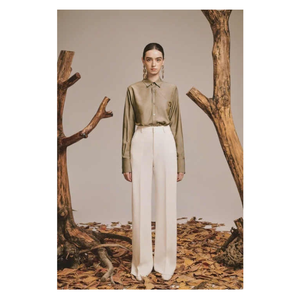 Pantalon de lys élégant pour femmes SOUL Made Vietnam Logo joliment décoré Respirant Collection Automne Printemps Offrant ODM - Product Image 2