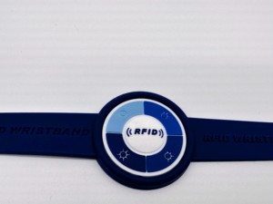 RFID Silicone Wristband <b>bracelet</b> molded with premium hypo-allergenic silicon - Product Image 6