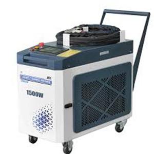 MEJOR CALIDAD 1000W 1500W 2000W 3000W Máquina de limpieza láser de fibra pulsada portátil para eliminación de óxido Limpiador de eliminación de aceite de pintura - Product Image 1