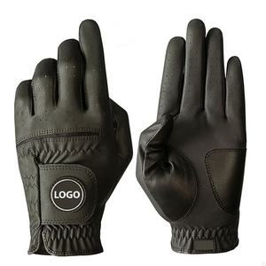 Grande quantité minimale de commande de gants de golf en cuir de mouton pour hommes et femmes stock de gants de golf de qualité supérieure avec logo personnalisé pour adultes - Product Image 5