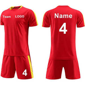 Vêtements de football pour enfants personnalisés uniformes d'entraînement d'équipe de jeunes ensemble d'entraînement de maillot sublimé pour garçons kits de football personnalisés - Product Image 4