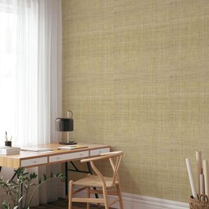 Papier peint en raphia naturel fait main, revêtement mural texturé pour la décoration intérieure des meubles, exportation en gros pour Noël - Product Image 5