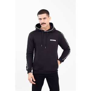 Top Trending Custom Wholesale Hombres 5XL Crocheted Spring Oversized Hoodie Pocket Heavy GSM Bordado Piping Alta calidad - Product Image 1