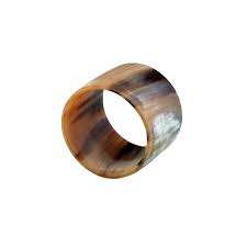 Best Manufacturer Real Cow Horn Napkin Ring Royal Design for Wedding Party Table Decoration Ox Horn Napkin Ring Very Good Price - Product Image 6