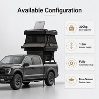 Tente double couche entièrement automatique quatre saisons pour benne de pick-up Yunmeng Wingman, capacité 300 kg, pour Great Wall