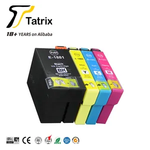 Tatrix t1881 t1882 t1883 t1884 màu tương thích máy in hộp mực cho Epson lực lượng lao động WF-7621 WF-7611