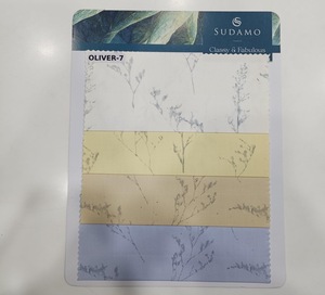 Material de tela de impresión tejida suave y lisa Tela de satén de poliéster Tela de satén impresa de alta calidad con costo barato - Product Image 2