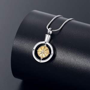 Collar de Acero Inoxidable para Cenizas, Joyería Personalizada para Cremación, Ajustable, Tamaño Personalizado - Product Image 6