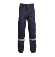TOP QUALITÉ Résistant À La Chaleur Soudage Travail Porter Pantalon Taille Élastique Combinaison De Protection avec Taille Moyenne Droite Style Hip Hop Utilisation En Atelier