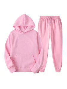 Ensemble de survêtements unis de haute qualité pour sublimation, vente en gros, collection 2026, pour hommes, avec sweats à capuche et pantalons de jogging - Product Image 2