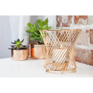 Portavelas Redondo Moderno Hecho a Mano para Interiores Minimalistas, Decoración Navideña para el Hogar, Ideal para Pinterest, por Zahid Exports India - Product Image 4