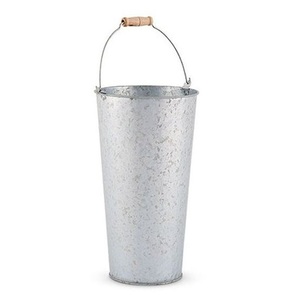 Jardinière de vase de sol à impression personnalisée en aluminium moderne fait à la main avec un design écologique pour la décoration de jardin à la maison-Couleurs personnalisées disponibles - Product Image 2