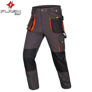 Ensemble veste et pantalon de travail multi-poches pour hommes outil de travail résistant à l'usure poches pantalons vêtements de travail durables activités de plein air - Product Image 2