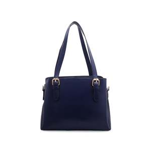 Bolso de hombro formal de hombre azul marino P54577 - Product Image 1