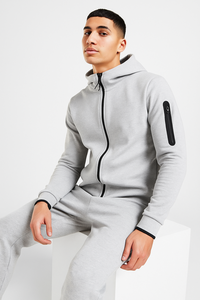 Chándales Deportivos de Invierno de la Mejor Calidad 2024, Logotipo Personalizado, Felpa Técnica de Algodón, Entrenamiento para Hombre, Chándal de Talla Grande - Product Image 2