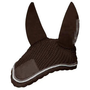 Diseño personalizado de alta calidad, velo de mosca de caballo multicolor, capó de oreja, producto de equitación ecuestre disponible en todos los diseños - Product Image 6