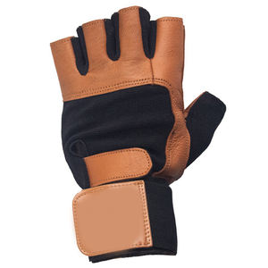 Guantes de Gimnasio de Cuero Transpirables y de Alta Calidad, Medios Dedos, Unisex, para Entrenamiento, Fitness, Deportes y Levantamiento de Pesas al Aire Libre - Product Image 6