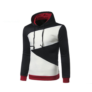 OEM & ODM Vente en gros Pull à capuche à manches longues pour hommes Vêtements de rue fuselés avec logo brodé Impression graphique Sweats à capuche d'hiver pour garçon - Product Image 4