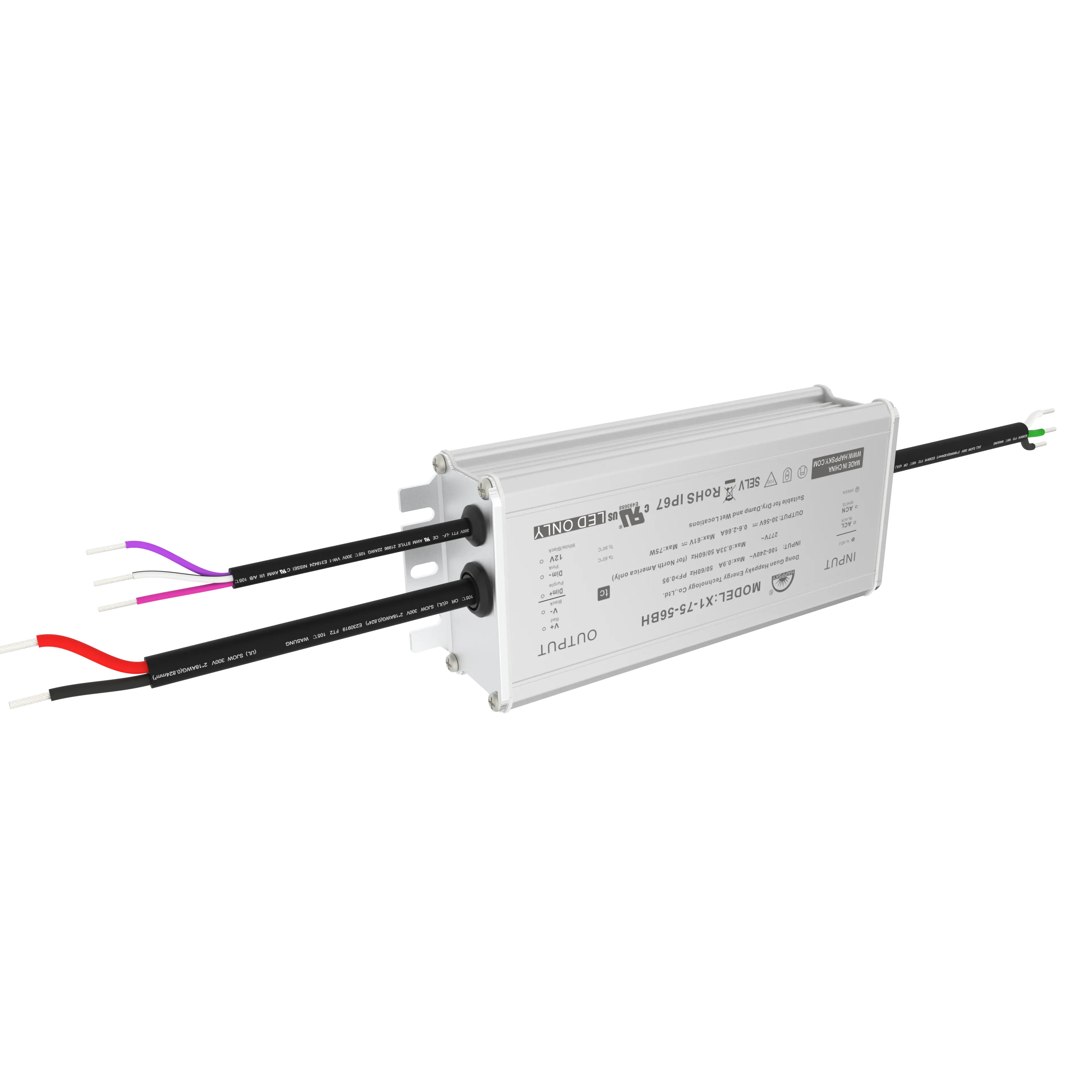 Electronic constant current 60w 1500ma 1.5A waterproof 25-56V/DC IP67 Led Driver Power Supply