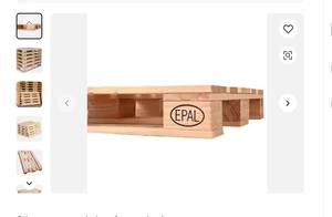 Prix de gros Euro Palette en bois 1200x1200 48x40 Grande palette Epal empilable robuste - Product Image 4