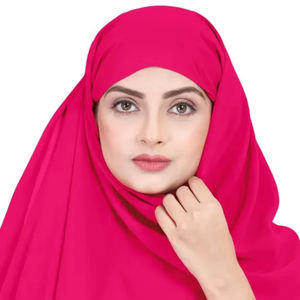 Hijab élégant en fausse georgette, vêtements indiens et pakistanais doux et respirants avec tissu confortable - Product Image 1