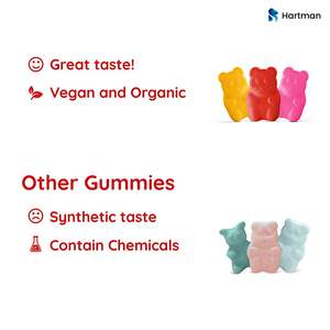 Gomitas de Vinagre de Sidra de Manzana para Adultos, Vitaminas, Suplemento con Sabor Natural Mejorado para la Digestión, Apoyo a la Desintoxicación y Refuerzo del Sistema Inmunitario - Product Image 4