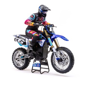 <span class=keywords><strong>1</strong></span>/4 Promoto-MX 2S RTR Moto tout-terrain RC Brushless 40+ MPH avec Gyroscope Spektrum MS6X et pneus homologués FXR Dunlop - Product Image 1