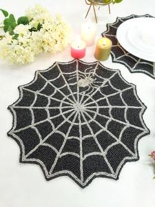 Mantel Individual de Lujo con Bordado de Cuentas, Kit de Cuentas Cosidas a Mano, Set de Bordado con Cuentas, Kit de Costura, Proyecto de Tejido para Bodas y Hogar - Product Image 6