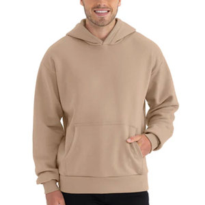 Casual Cotton Essentials Sudadera con capucha Pullover Manga larga Sudaderas con capucha para hombre con bolsillos Sudadera con capucha - Product Image 6