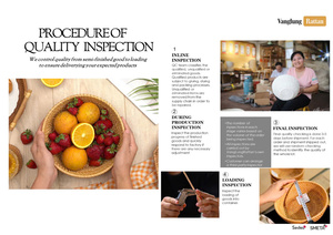 Vietnam Supplier Vang Lung Brand Elegant Hand Woven Natural Rattan D40xH35cm Flexible Design <b>Laundry</b> <b>Basket</b> Low Cost Hanging for - Product Image 5