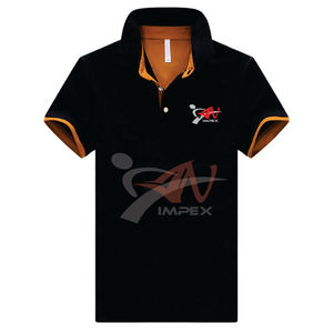 Alta calidad 100% algodón hombres manga corta para Polo logotipo personalizable antiarrugas sólido tejido venta al por mayor opción en blanco - Product Image 3