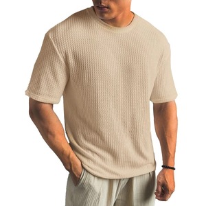 เสื้อยืด300 GSM น้ำหนักมากเสื้อยืดครอปสำหรับผู้ชายเสื้อยืดลายกรดบอซีฟิตมีโลโก้ออกแบบได้ตามต้องการ - Product Image 4