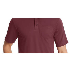 Hommes pour Polo Slim Fit à manches courtes T-shirt élégant à col Logo brodé personnalisé tricoté décontracté imprimé en vrac en gros - Product Image 2
